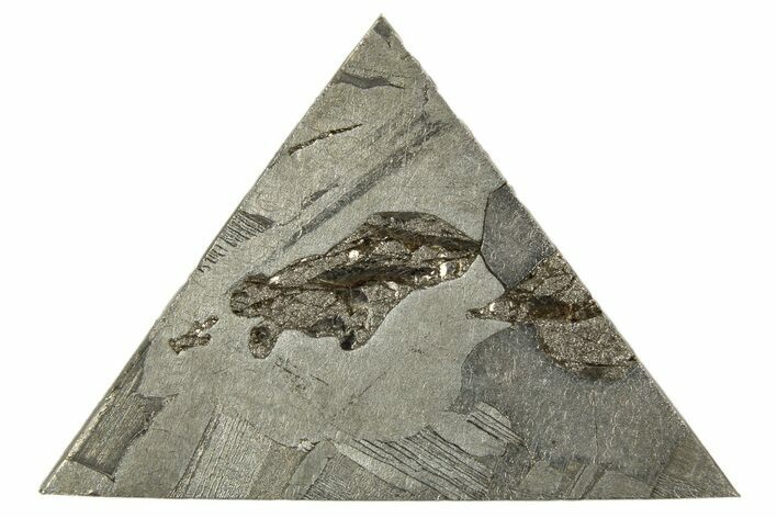 Etched Seymchan Meteorite Slice ( g) - Russia #313221